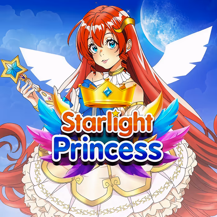 Starlight Princess - anime-inspiroitu kolikkopeli kaatumismekaniikalla ja kertoimsymboleilla